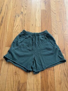 Women’s Aerie Dark Green Lounge Shorts